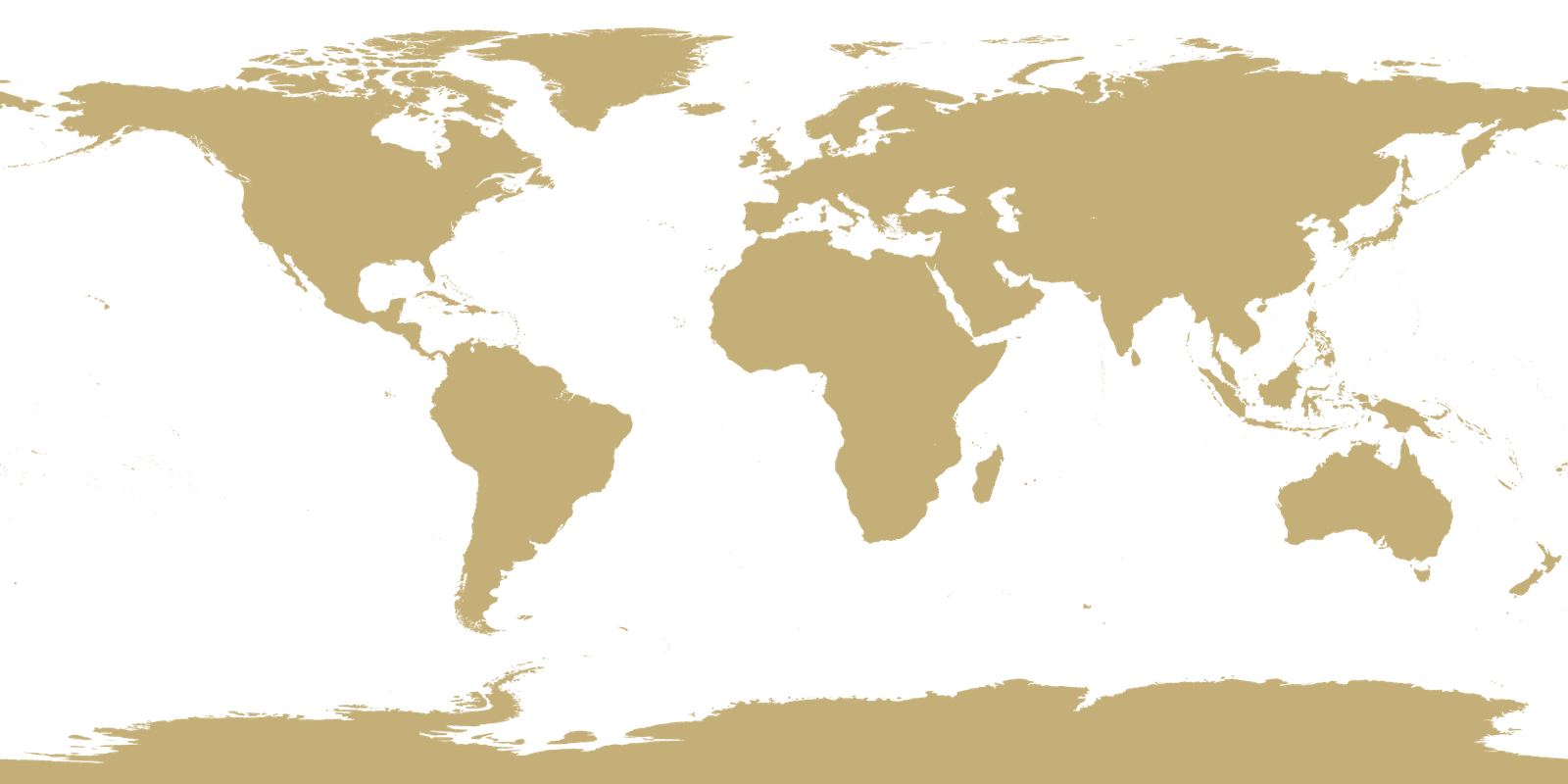 Carte du monde